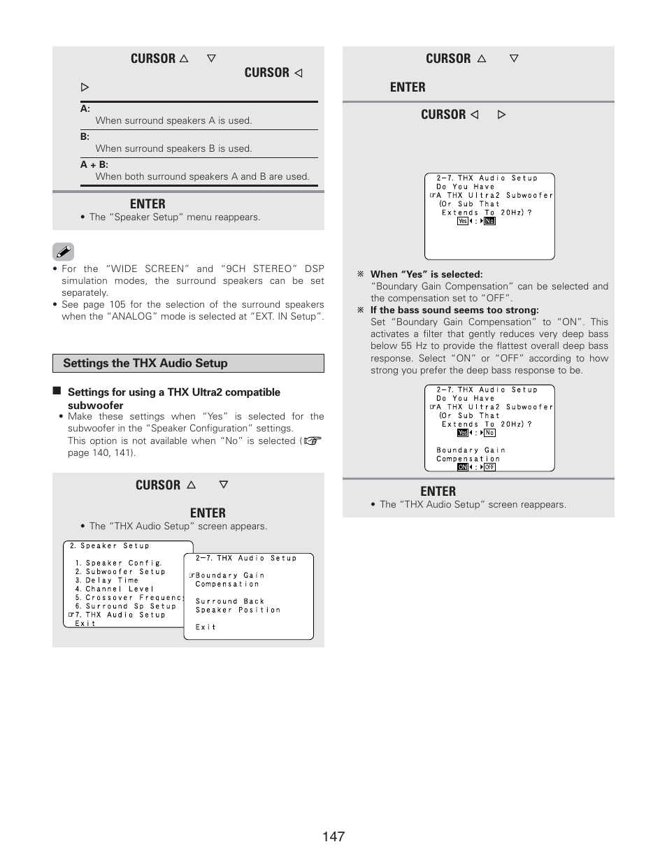 Denon AVR-5805CI User Manual | Page 147 / 214