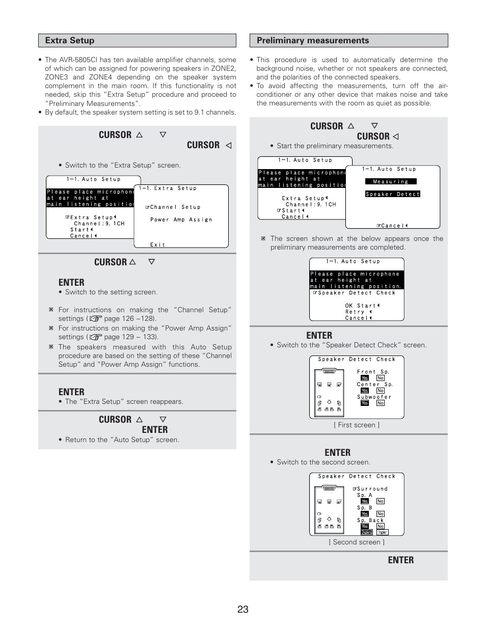 Denon AVR-5805CI User Manual | Page 23 / 214