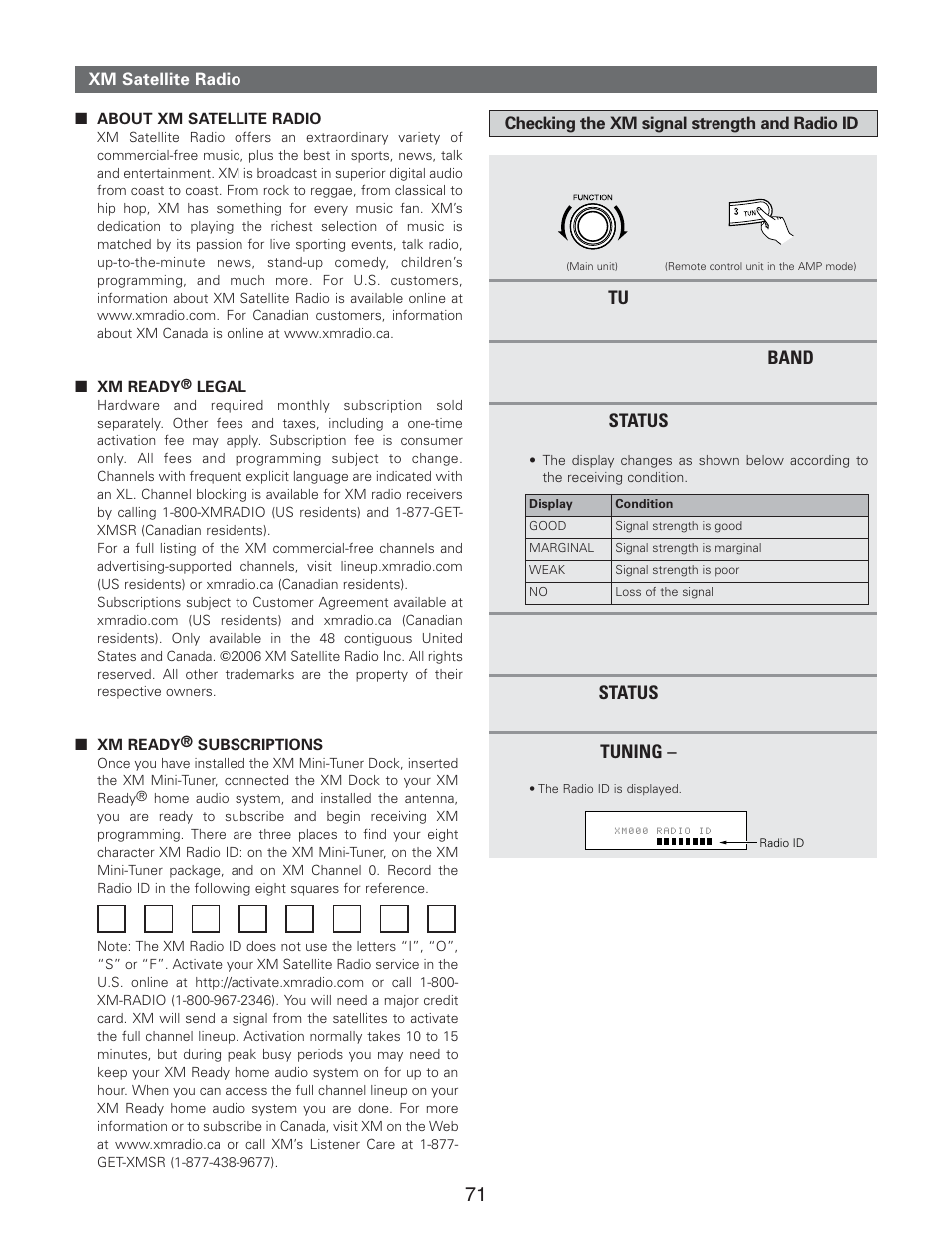 Denon AVR-5805CI User Manual | Page 71 / 214