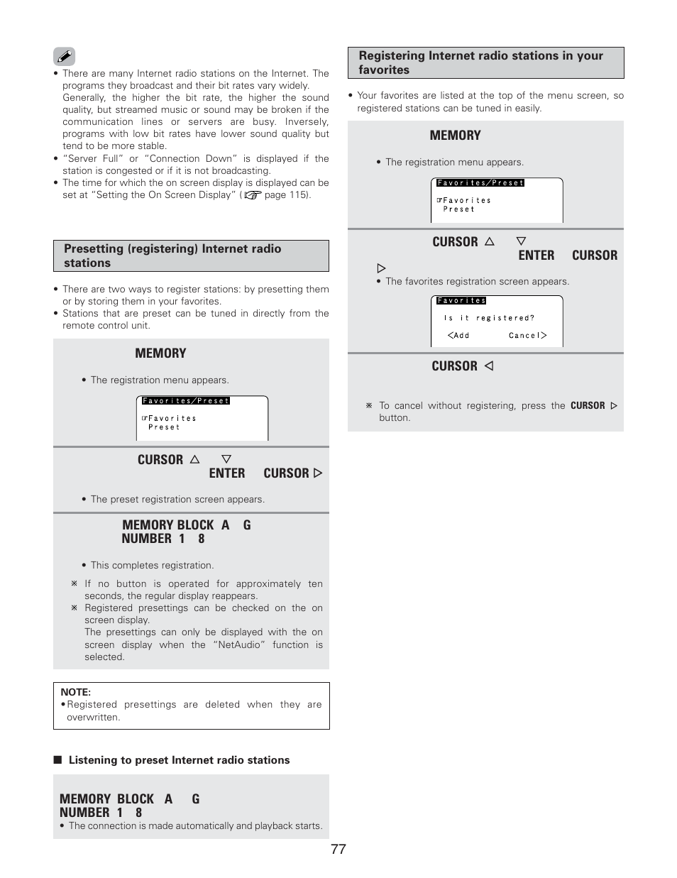 Denon AVR-5805CI User Manual | Page 77 / 214