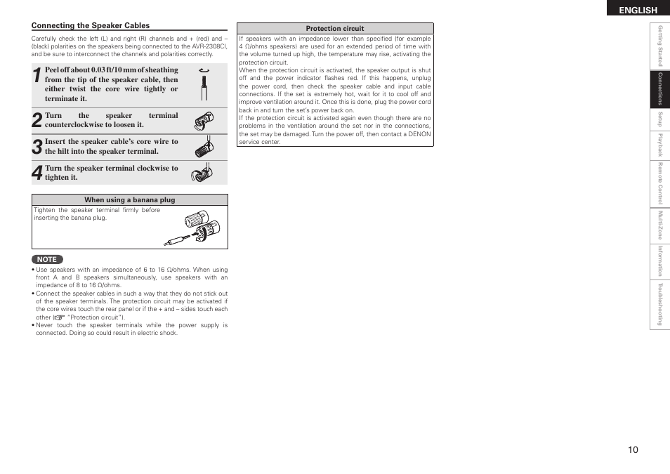 Denon AVR-2308CI User Manual | Page 13 / 78