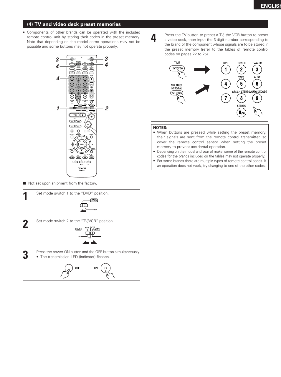 Denon DHT-M330DV User Manual | Page 21 / 60