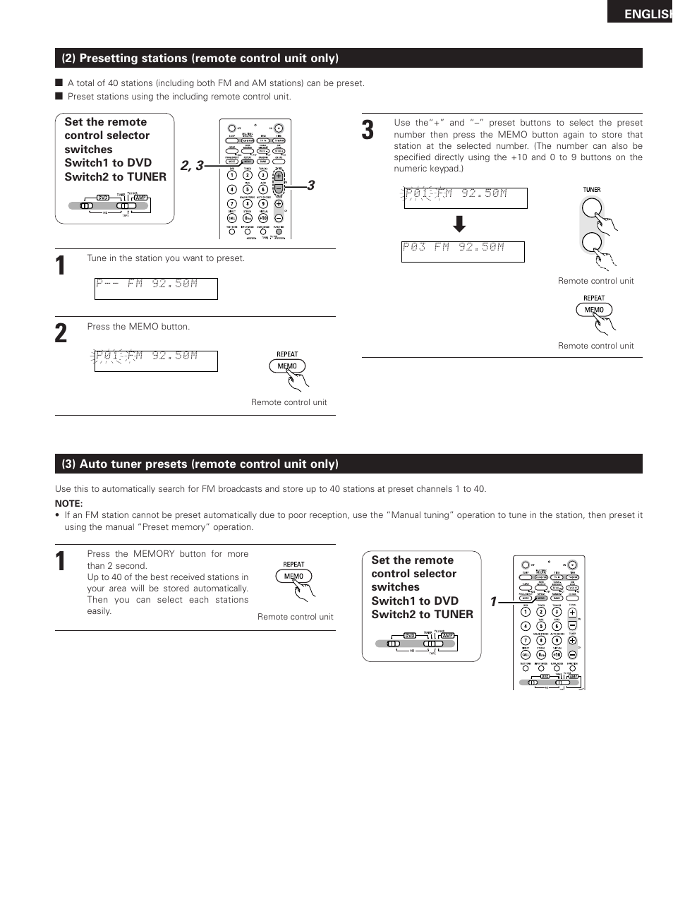 Denon DHT-M330DV User Manual | Page 43 / 60