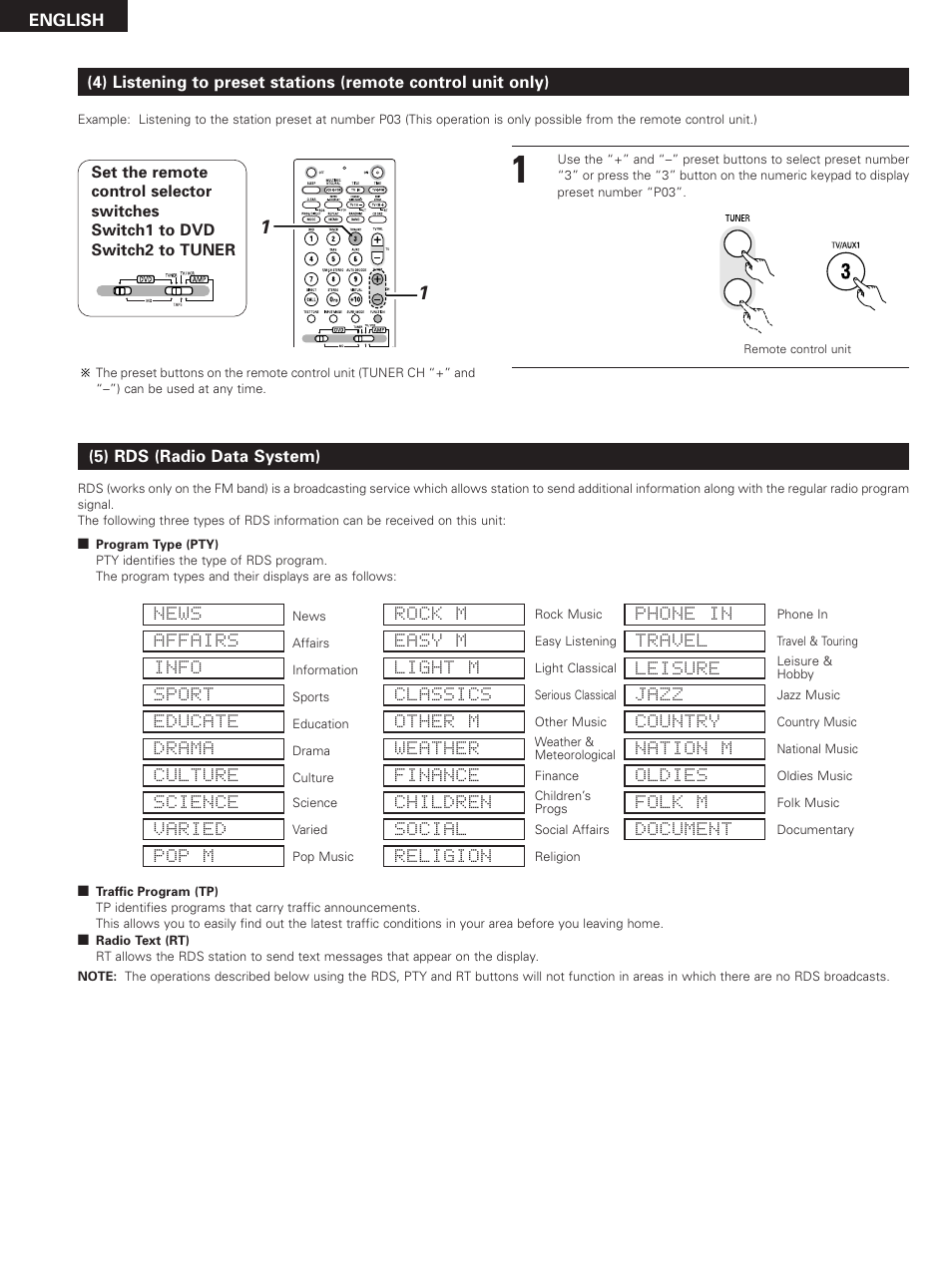 Denon DHT-M330DV User Manual | Page 44 / 60