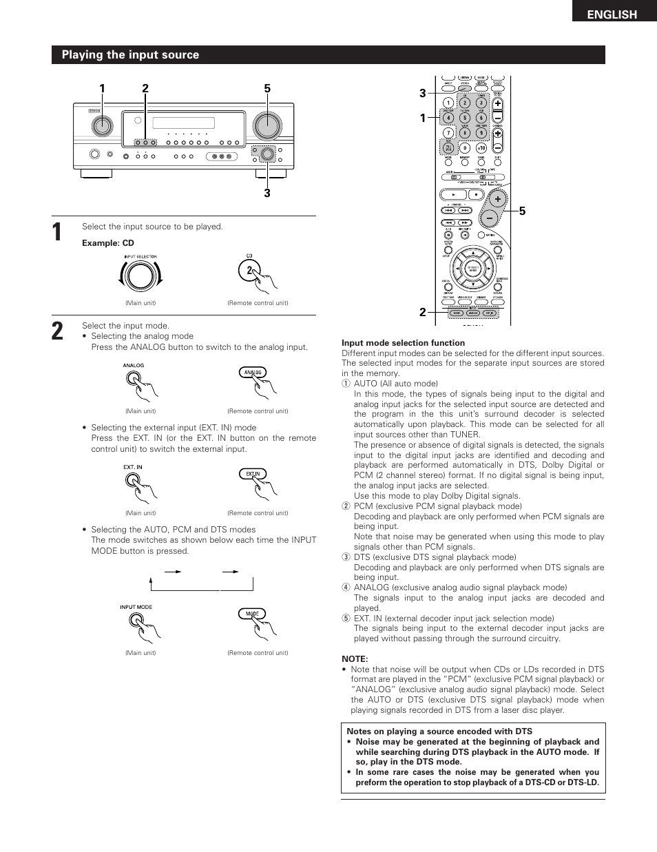 Denon AVR-685 User Manual | Page 35 / 75