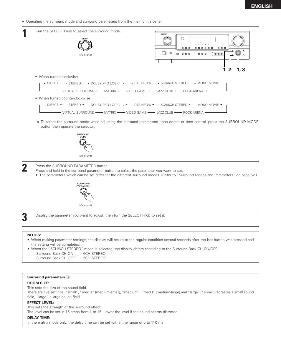 Denon AVR-685 User Manual | Page 51 / 75