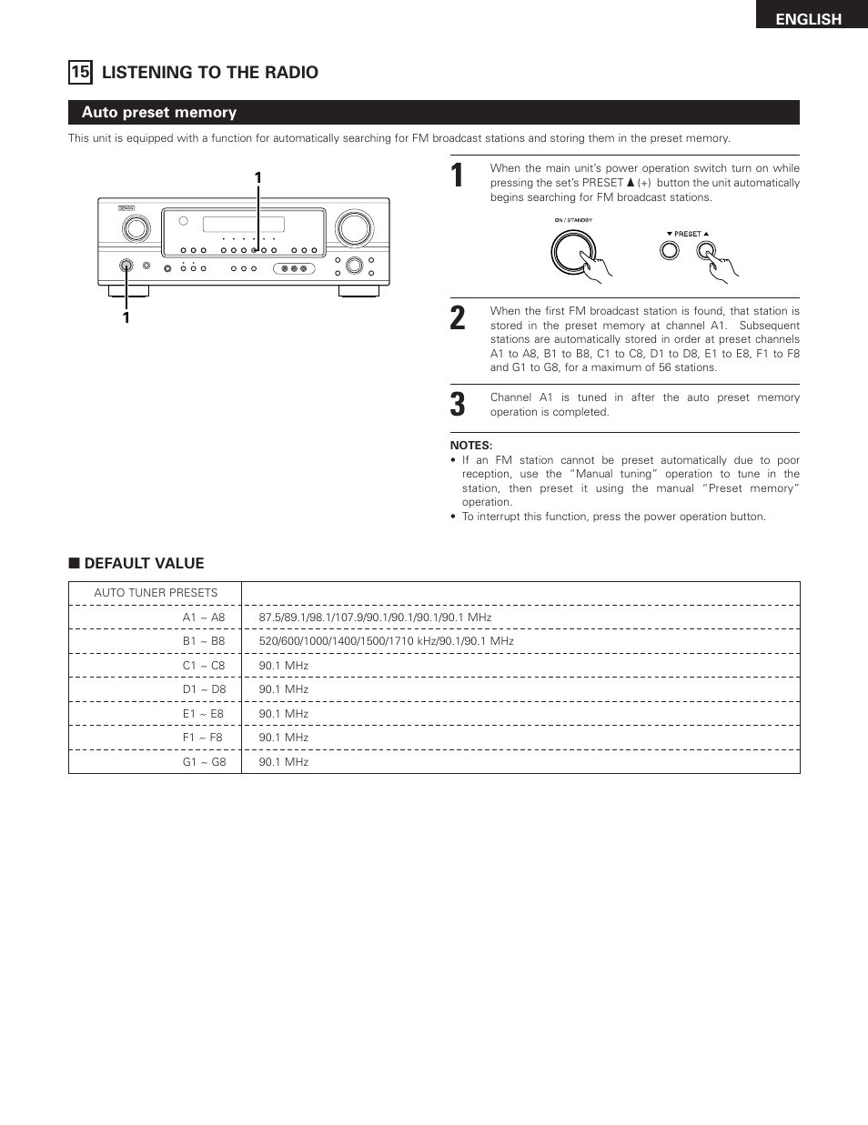 Denon AVR-685 User Manual | Page 53 / 75