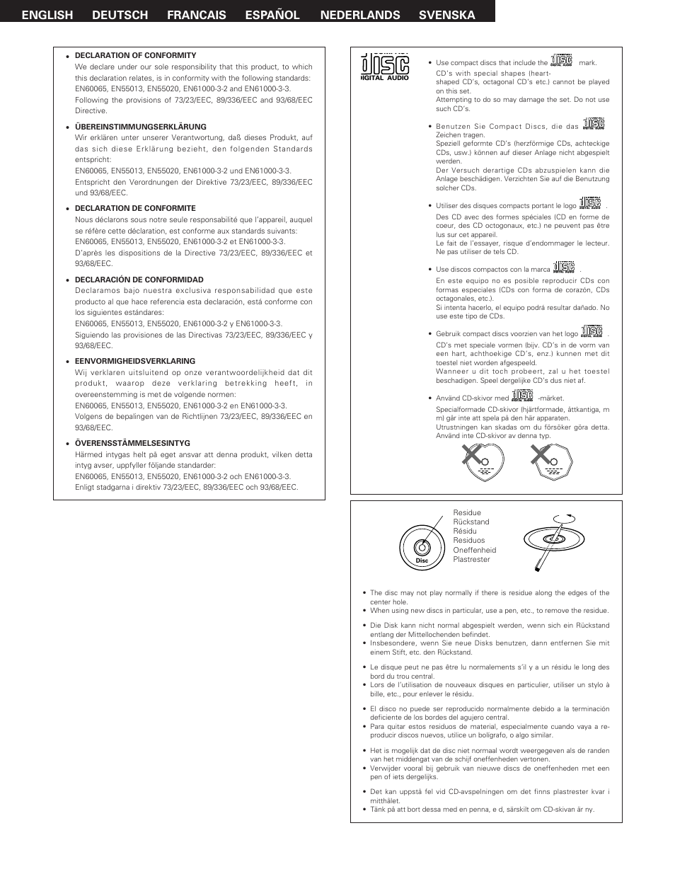 Denon DN-2100F User Manual | Page 6 / 20