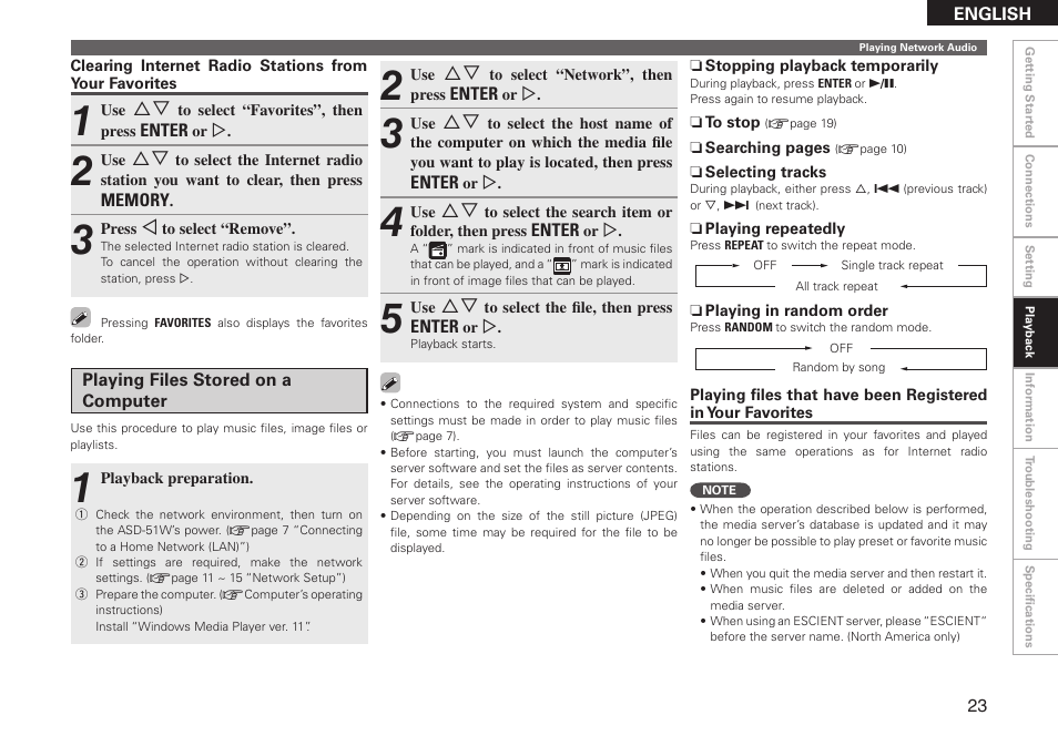 Denon ASD-51W User Manual | Page 31 / 47