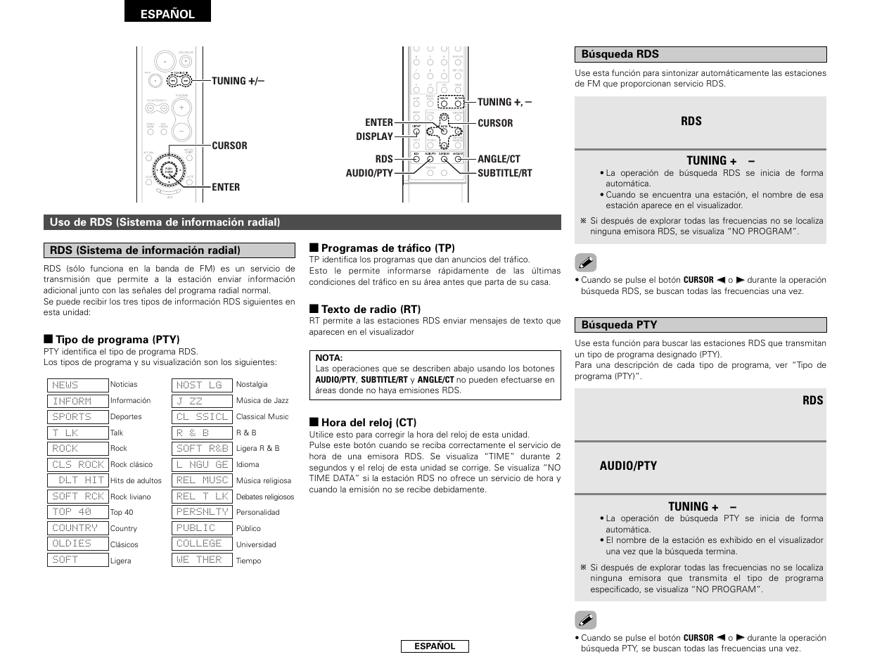 Denon S-101 User Manual | Page 104 / 138