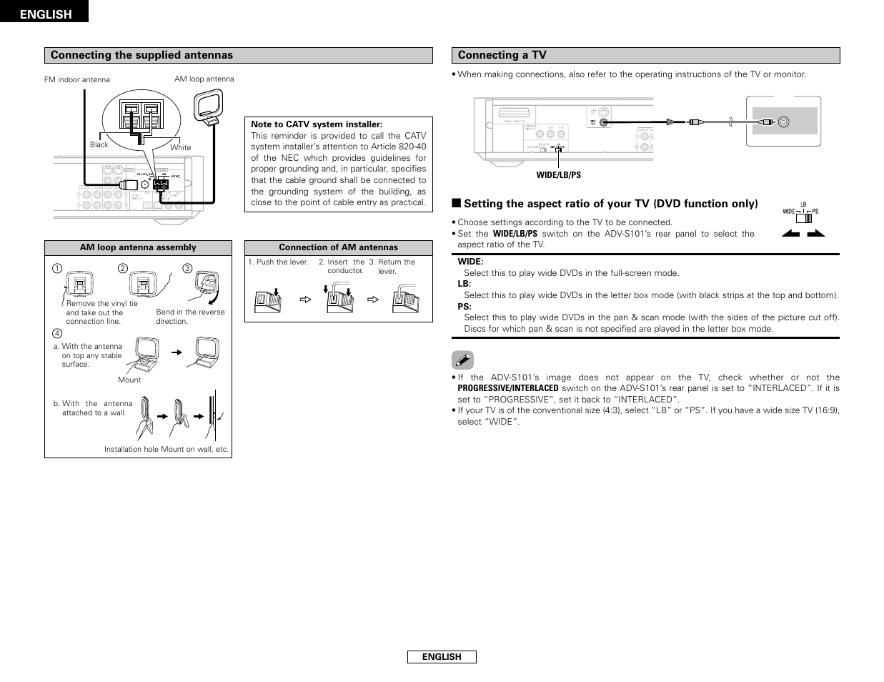 Denon S-101 User Manual | Page 14 / 138