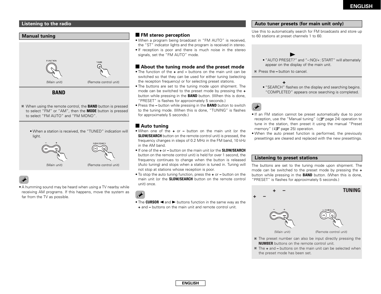 Denon S-101 User Manual | Page 27 / 138