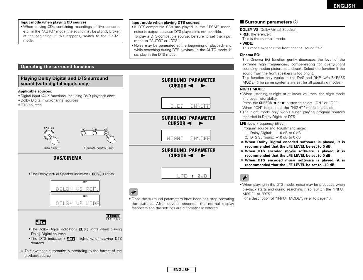 Denon S-101 User Manual | Page 33 / 138