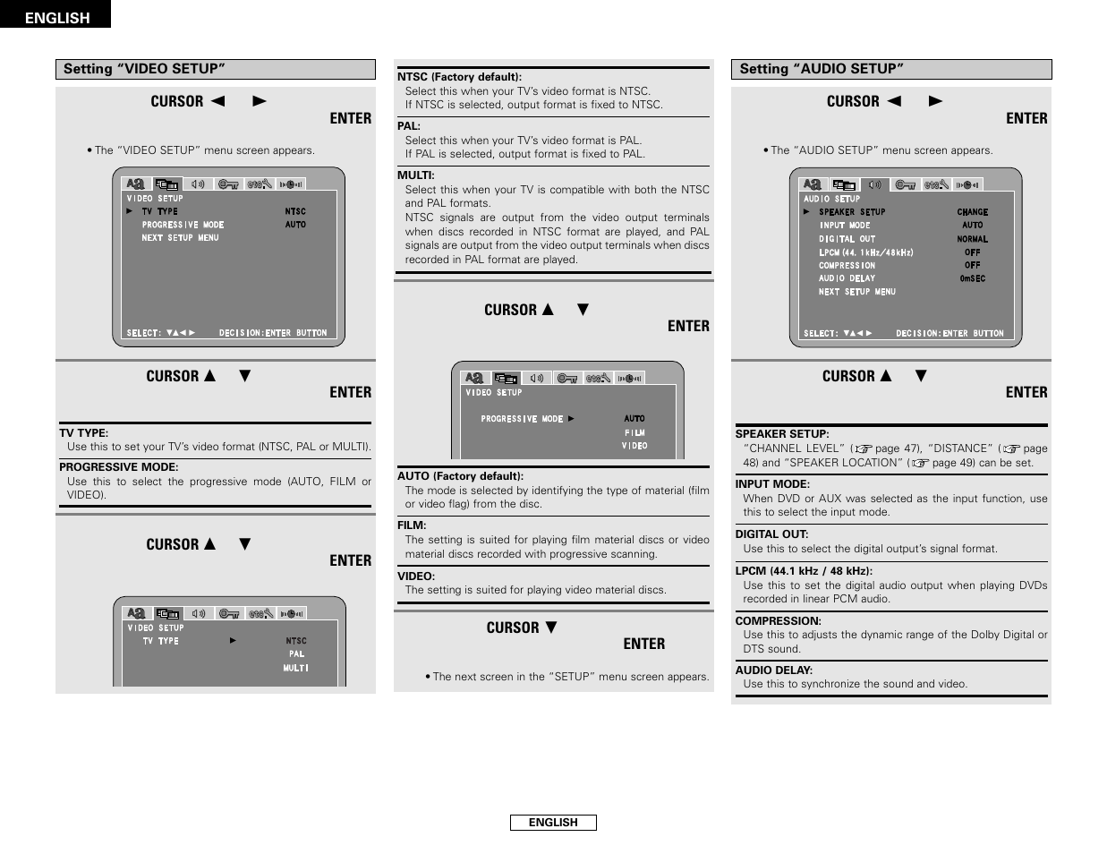 Denon S-101 User Manual | Page 48 / 138
