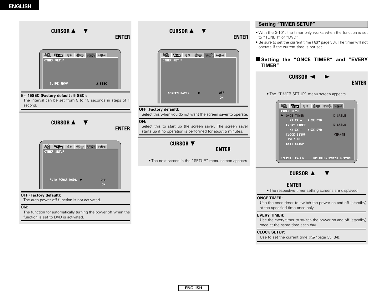 Denon S-101 User Manual | Page 56 / 138
