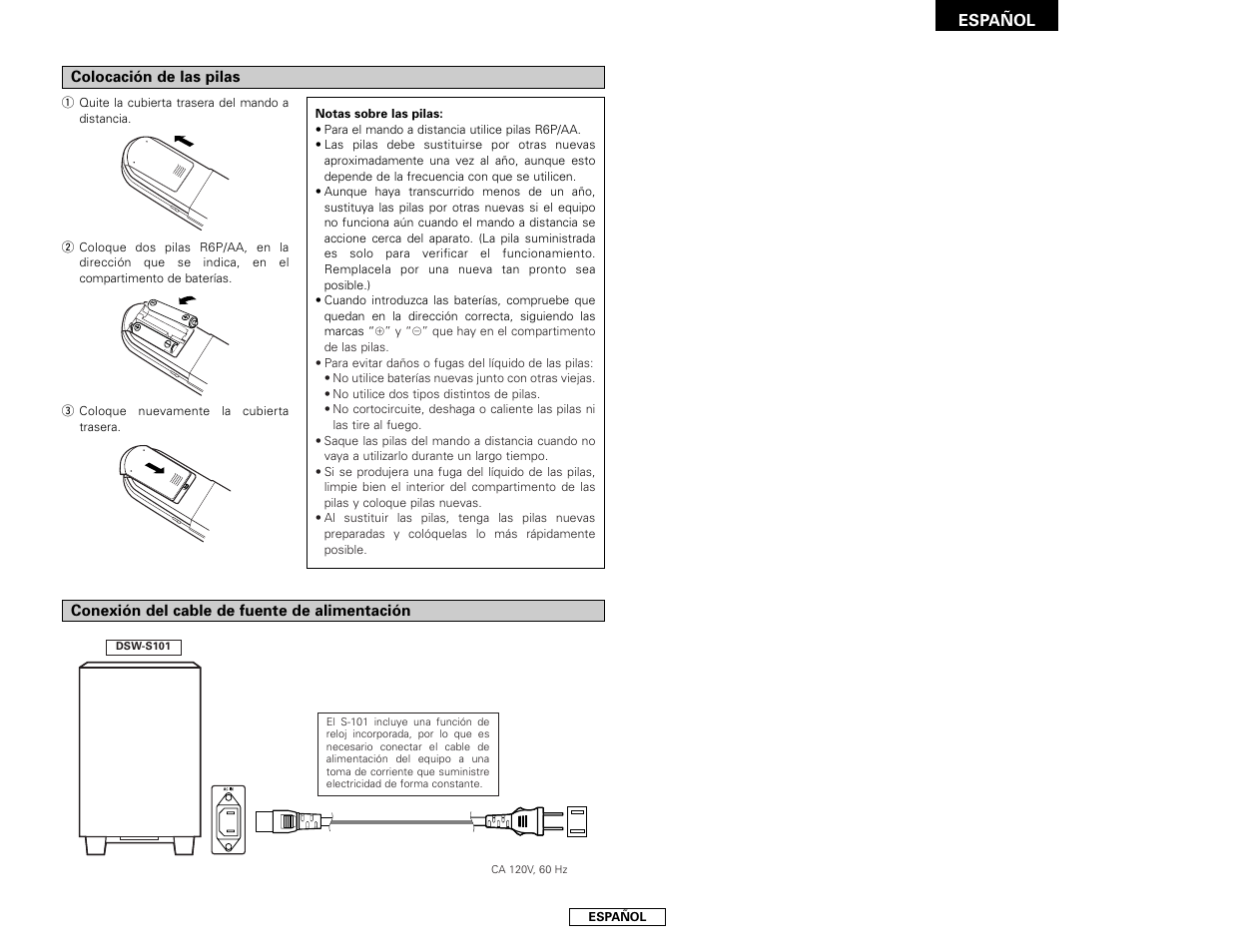 Denon S-101 User Manual | Page 79 / 138