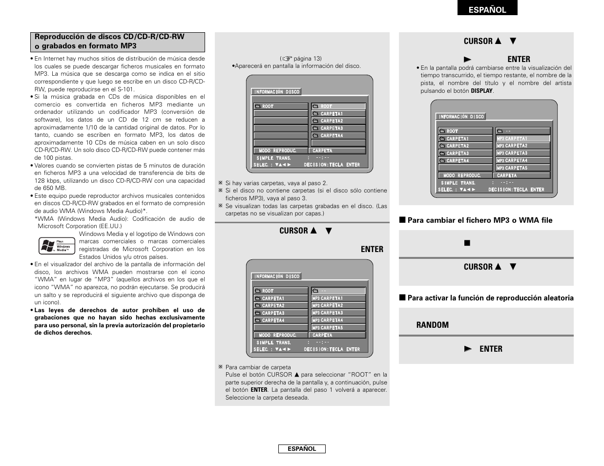 Denon S-101 User Manual | Page 87 / 138
