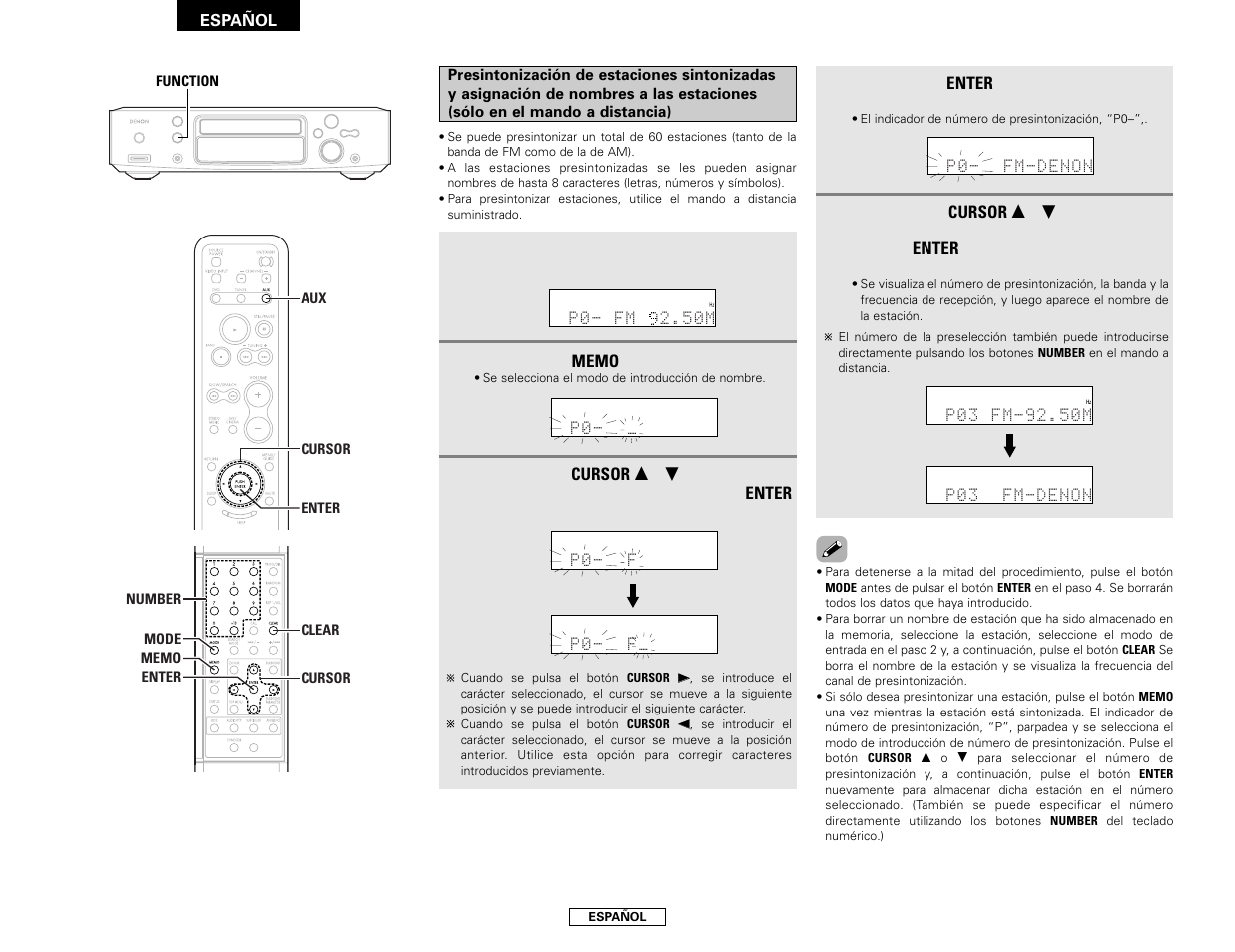 Denon S-101 User Manual | Page 92 / 138