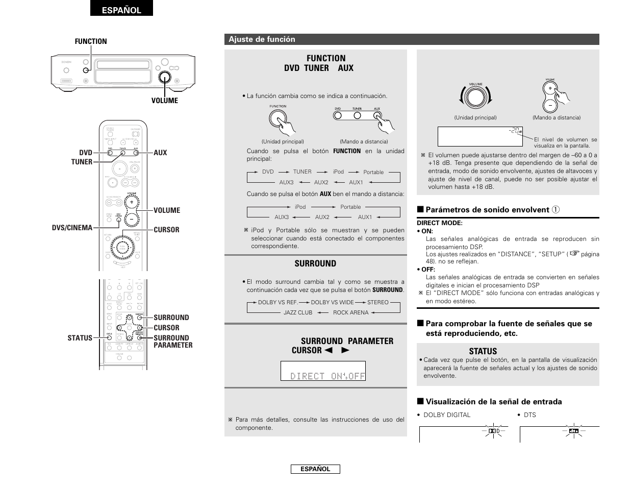Denon S-101 User Manual | Page 96 / 138