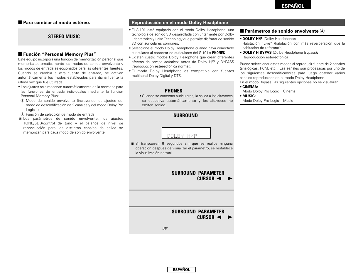 Denon S-101 User Manual | Page 99 / 138
