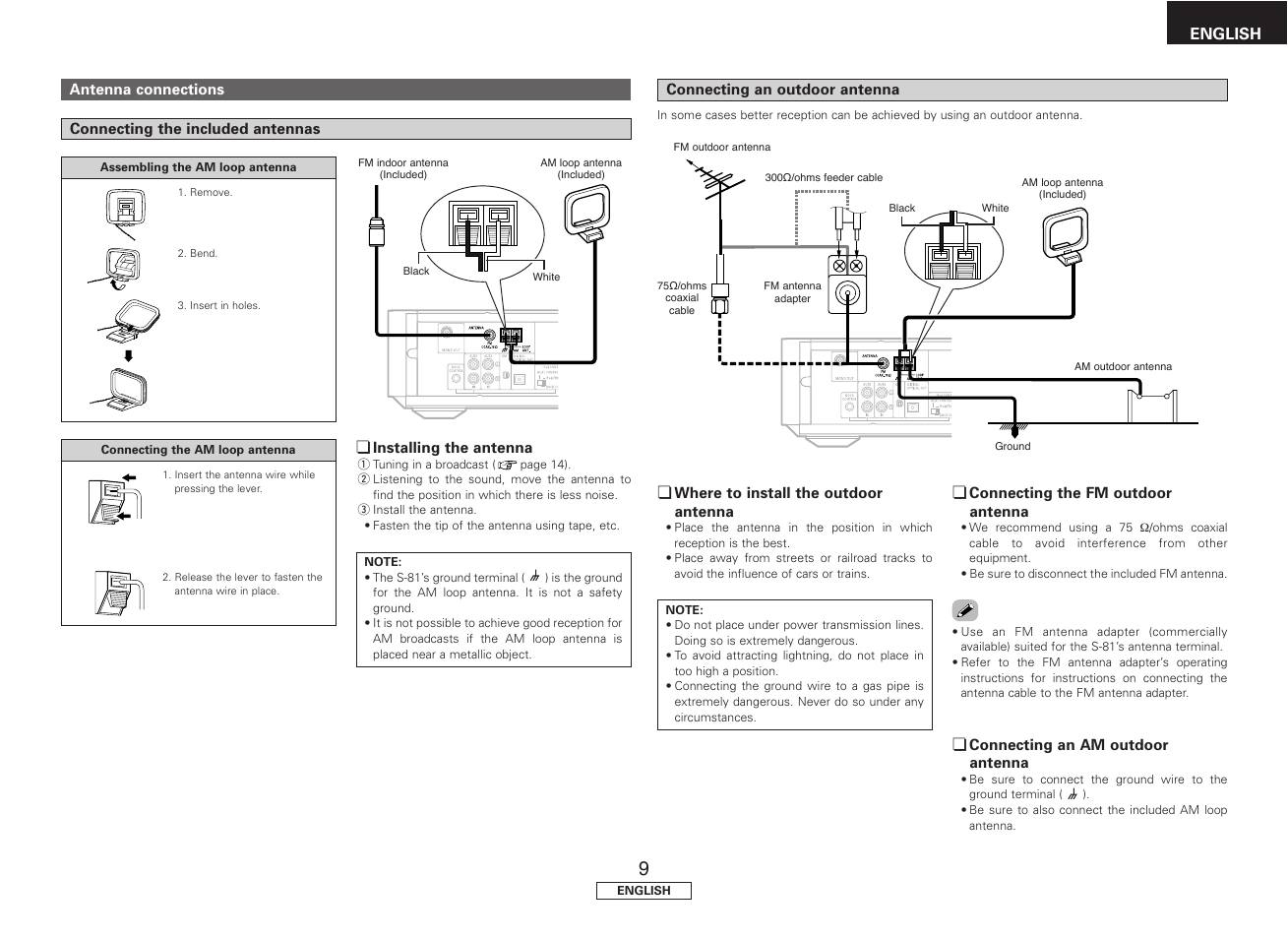Denon S81 User Manual | Page 13 / 36