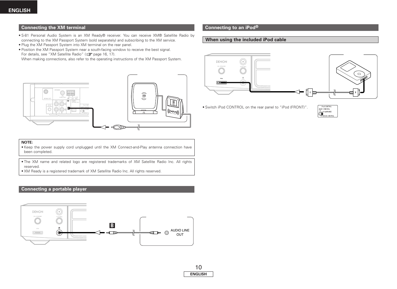 Denon S81 User Manual | Page 14 / 36