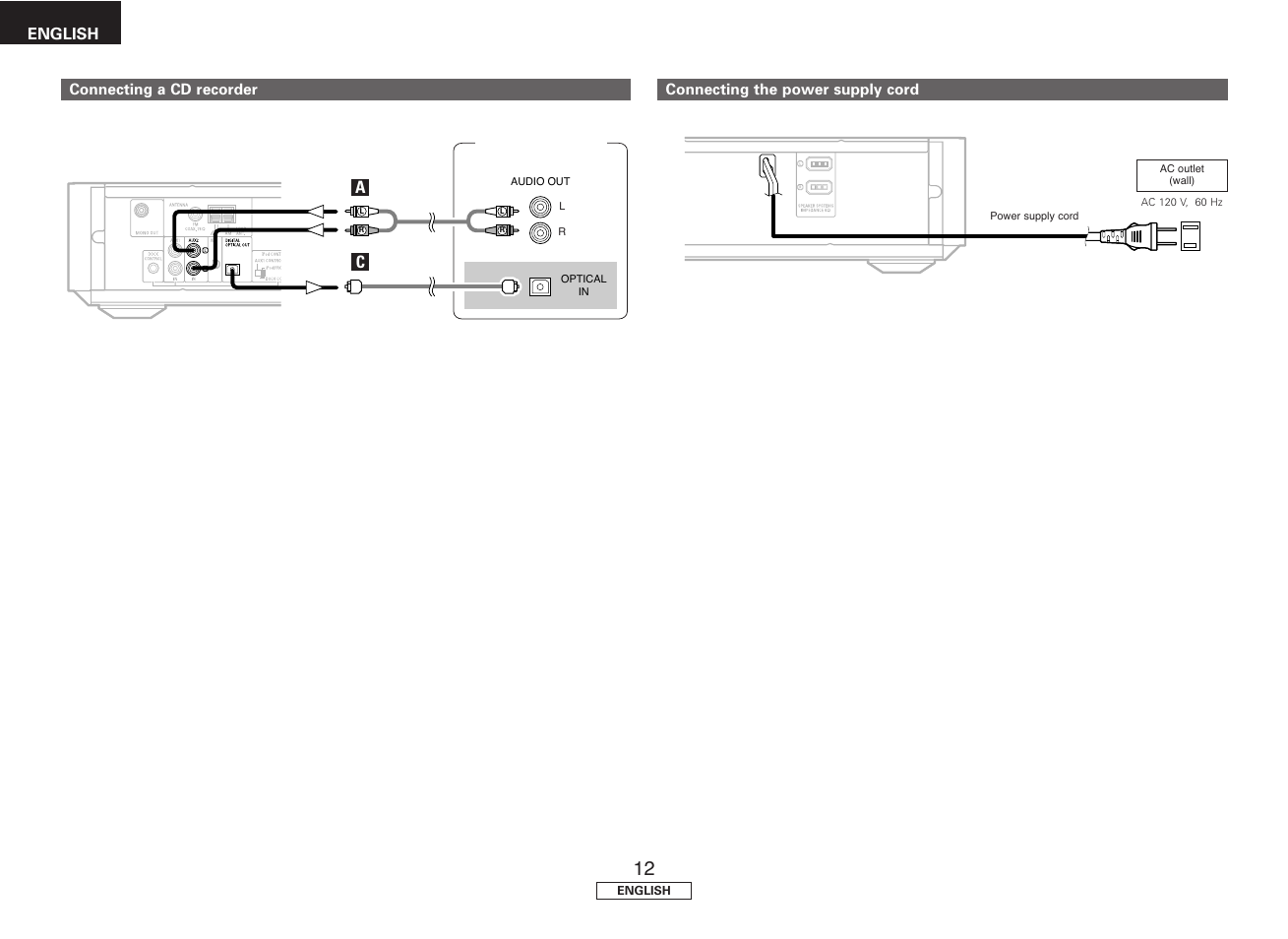 English | Denon S81 User Manual | Page 16 / 36
