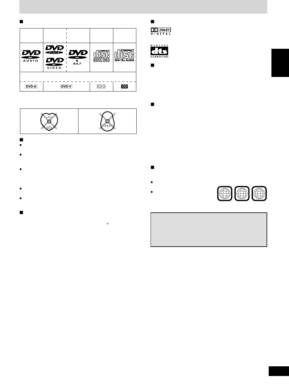 Informationen über die discs | Denon DVD-1600 User Manual | Page 35 / 140