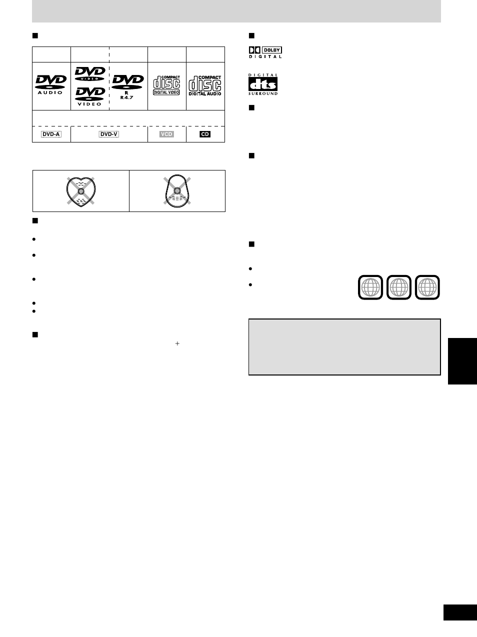 Informatie over discs | Denon DVD-1600 User Manual | Page 83 / 140