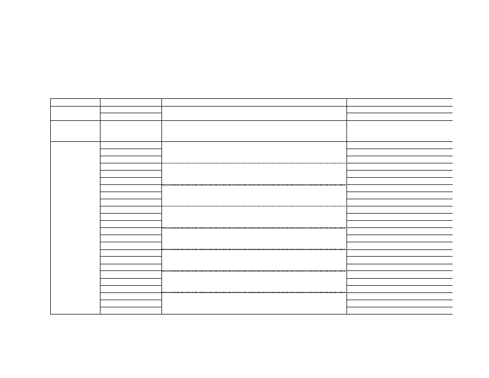 Command and parameter list | Denon AVR-4802R User Manual | Page 4 / 12