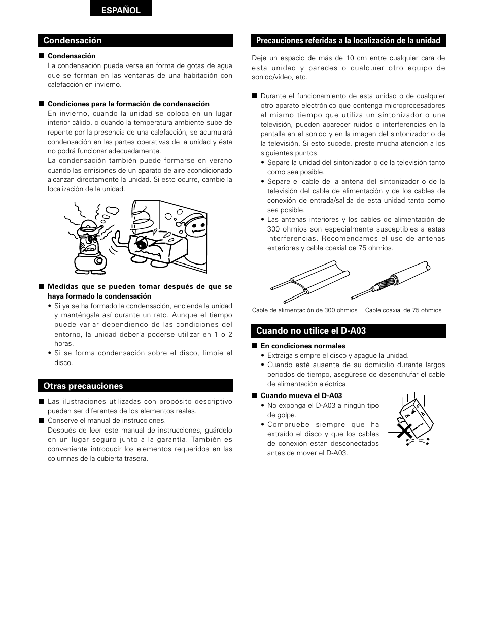Denon D-A03 User Manual | Page 108 / 110