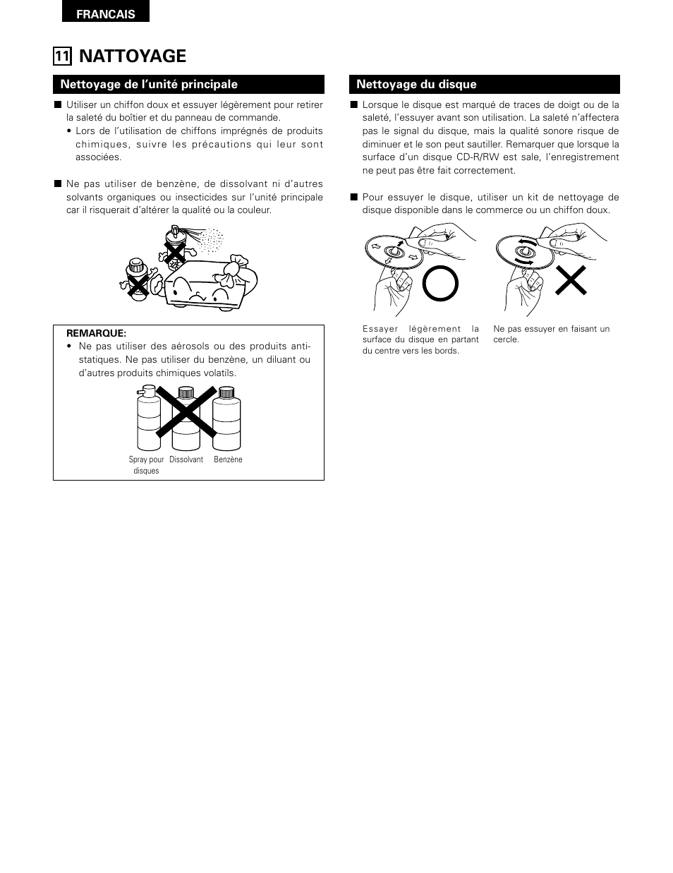 Nattoyage | Denon D-A03 User Manual | Page 70 / 110