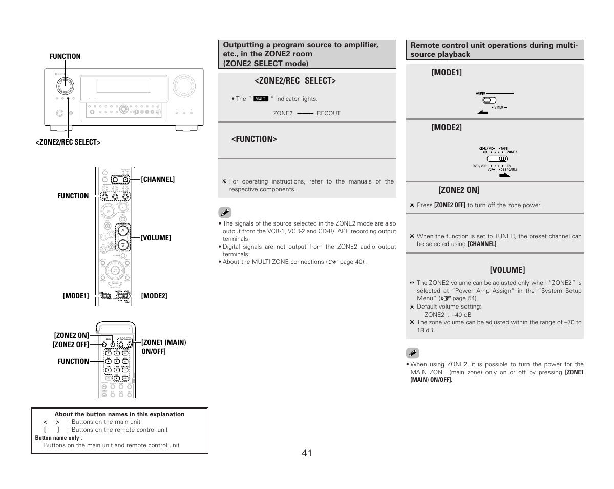 Denon AVR-987 User Manual | Page 45 / 80
