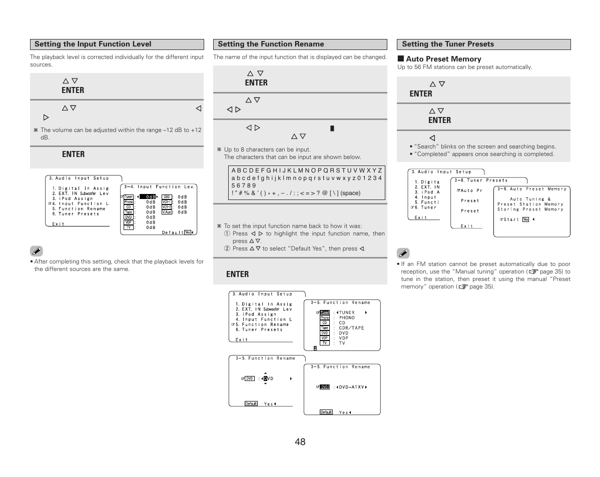 Denon AVR-987 User Manual | Page 52 / 80