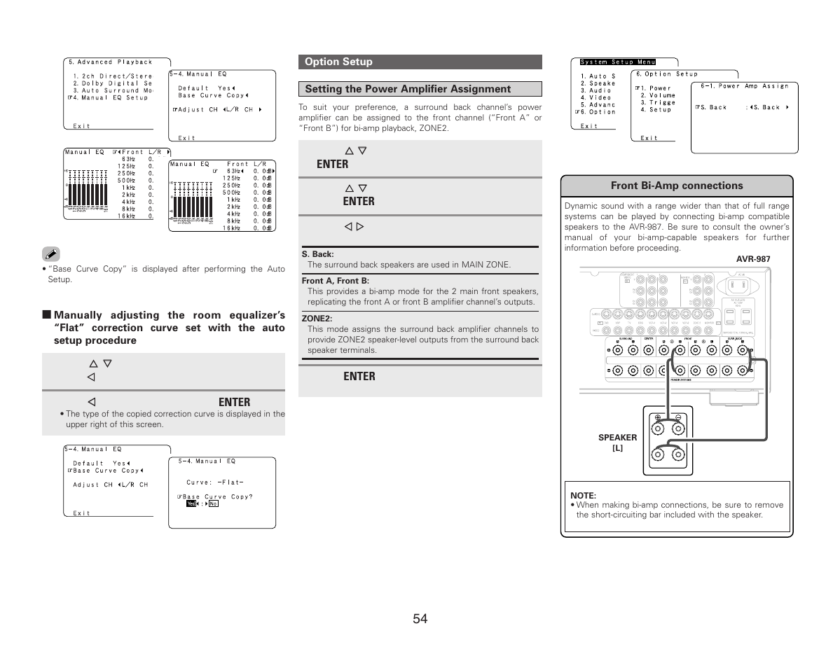 Denon AVR-987 User Manual | Page 58 / 80