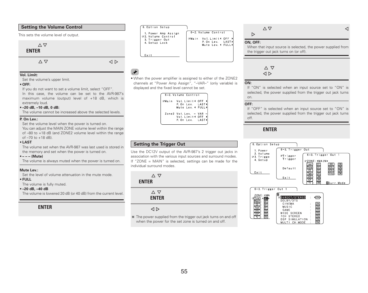 Denon AVR-987 User Manual | Page 59 / 80