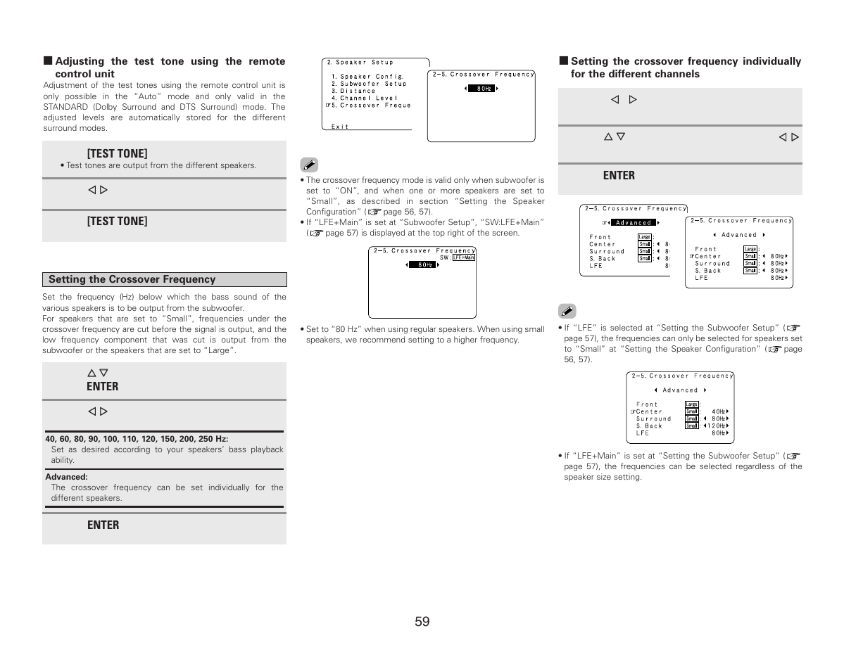 Denon AVR-987 User Manual | Page 63 / 80