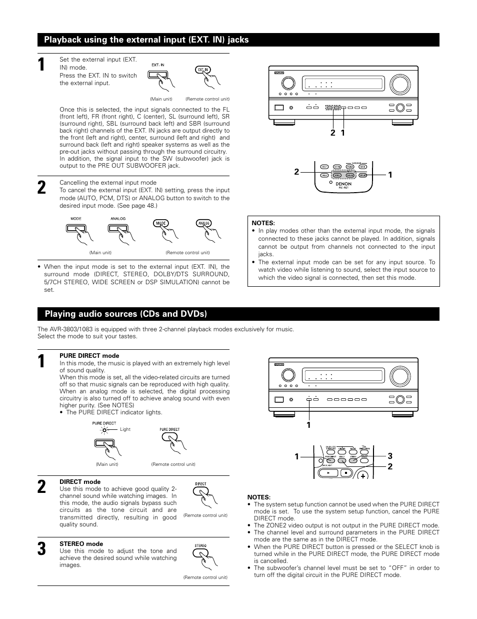 Denon 1083 User Manual | Page 50 / 84
