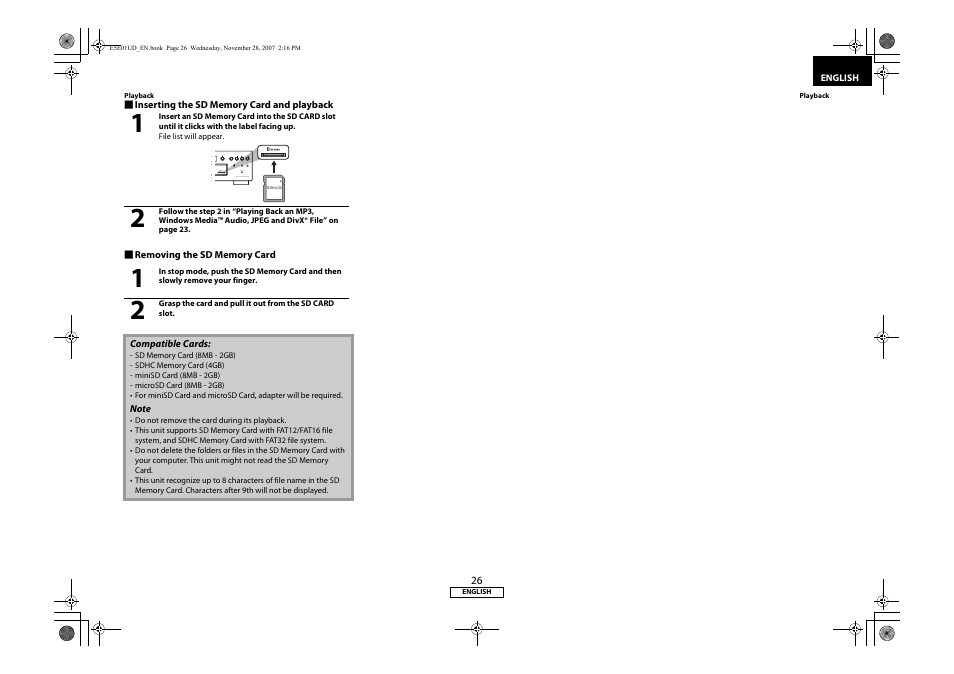 Denon DVD-2500BTCi User Manual | Page 29 / 40