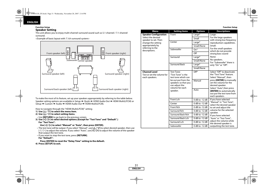 Denon DVD-2500BTCi User Manual | Page 34 / 40