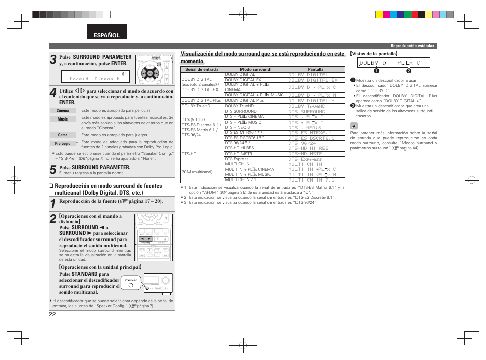 Denon AVR-391 User Manual | Page 25 / 68