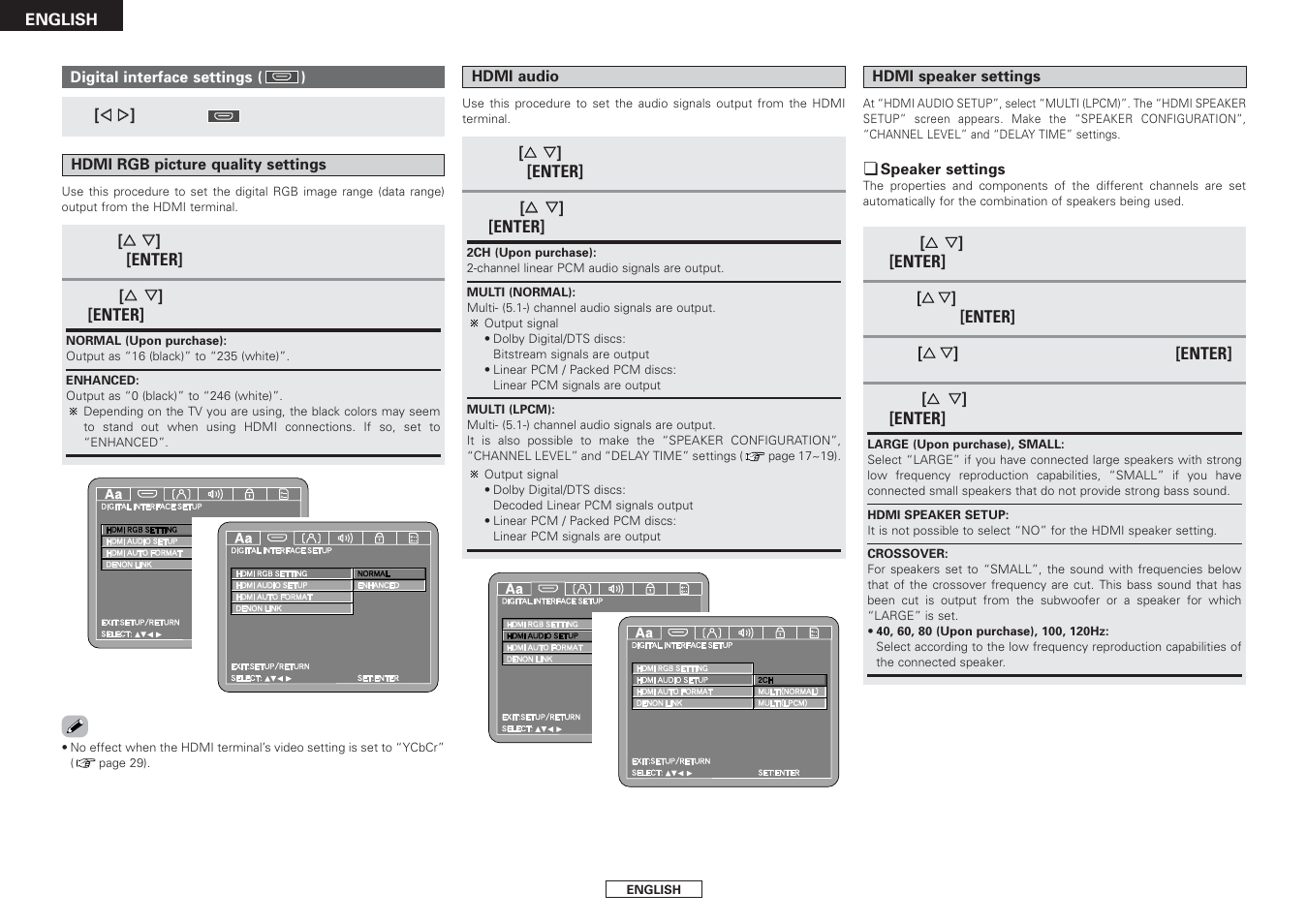 Denon DVD-2930CI User Manual | Page 20 / 52