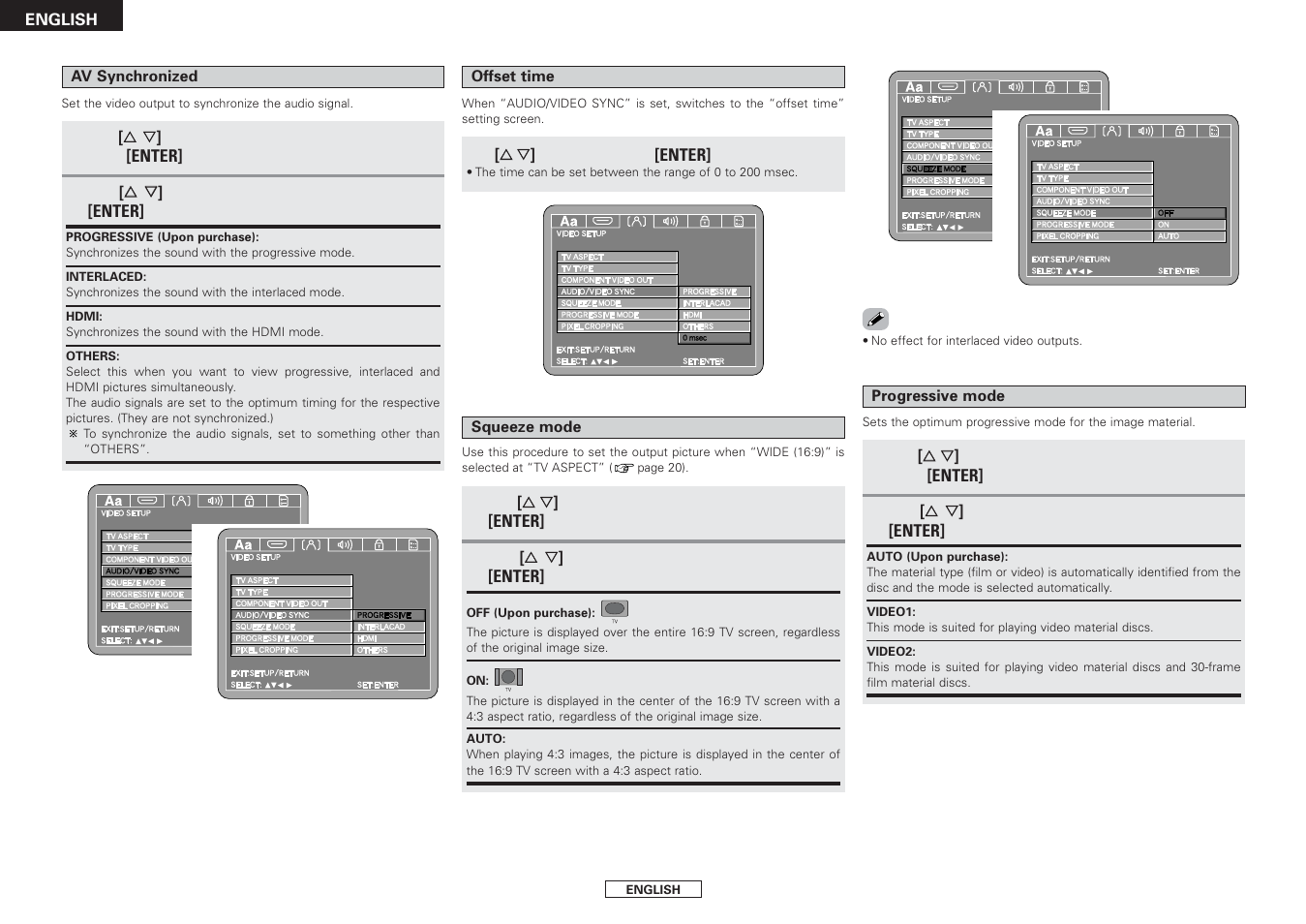Denon DVD-2930CI User Manual | Page 24 / 52