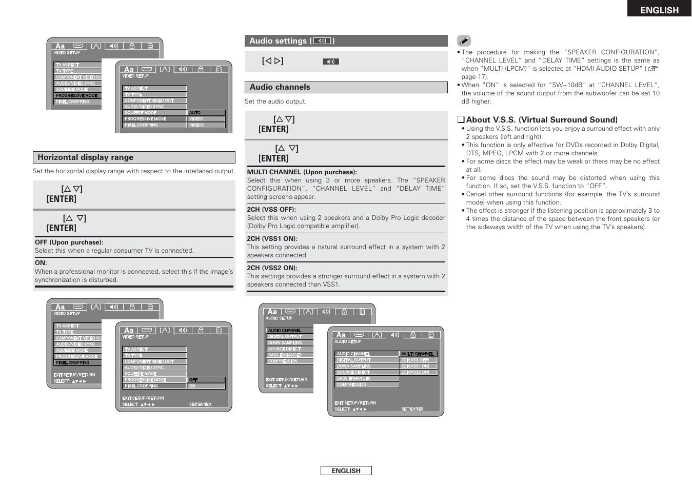 Denon DVD-2930CI User Manual | Page 25 / 52