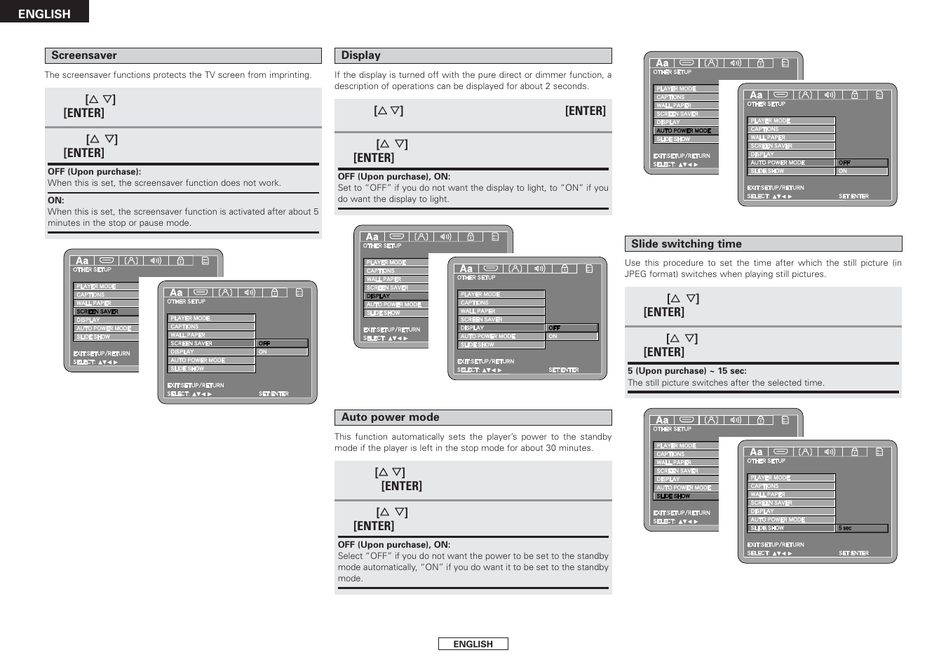 Denon DVD-2930CI User Manual | Page 30 / 52