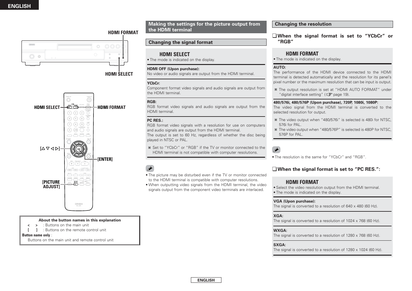 Denon DVD-2930CI User Manual | Page 32 / 52