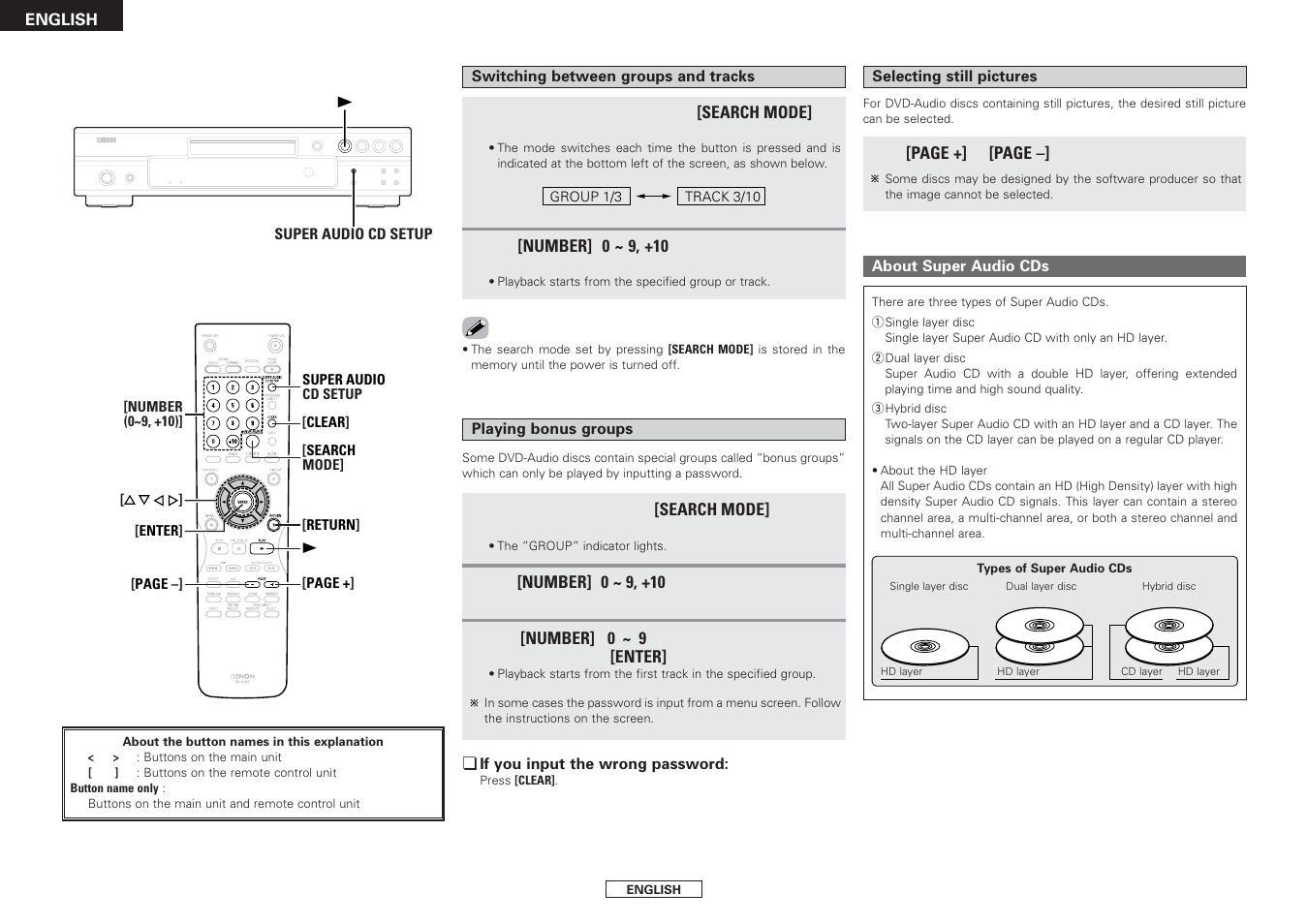 Denon DVD-2930CI User Manual | Page 38 / 52