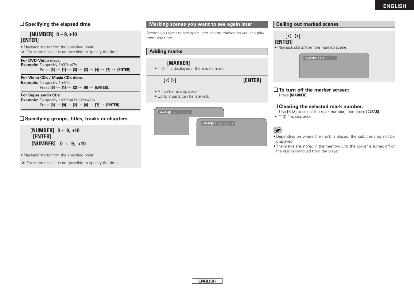 Denon DVD-2930CI User Manual | Page 47 / 52