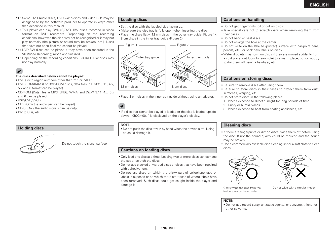 Denon DVD-2930CI User Manual | Page 7 / 52