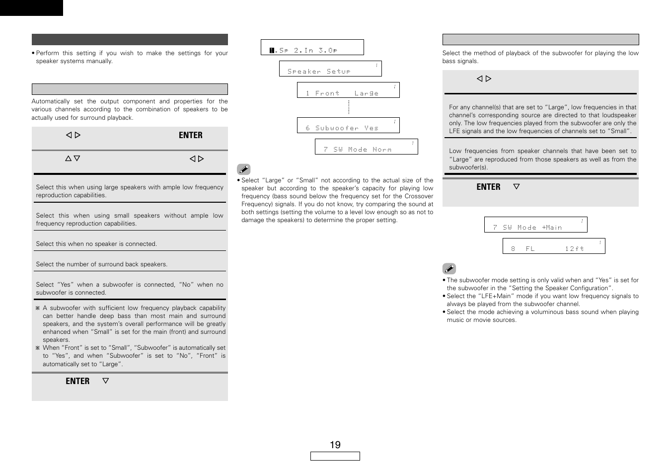 Denon AVR-587 User Manual | Page 22 / 60